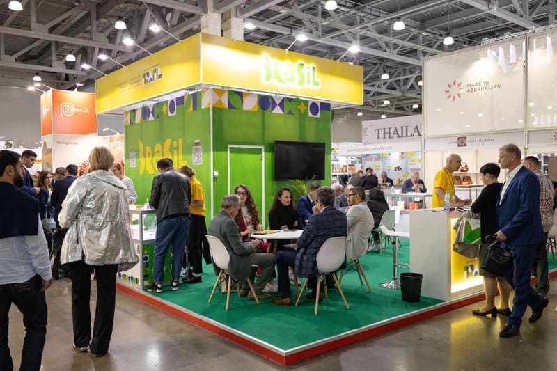 WorldFood Moscow 2023 exhibition brought together more than 20,000 food market specialists on one site